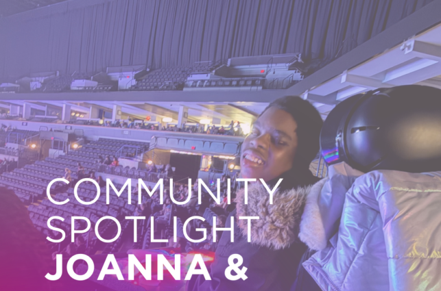 Image of Avant with overlay of text and purple fade saying aregiver, advocate, and creator of Epilepsy in Sign, Joanna shares her and Avant’s journey, using ASL and technology to build epilepsy awareness and understanding.