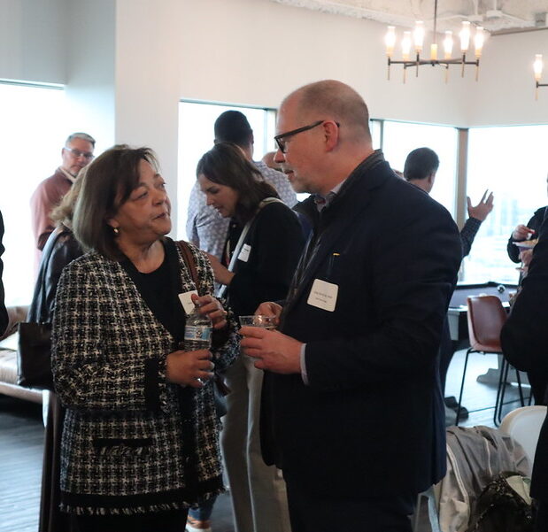 EpiForum attendees network and discuss