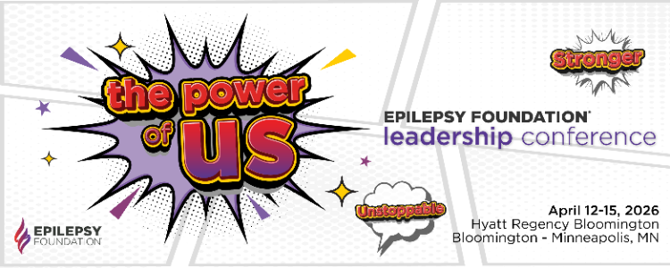 Power of Us Epilepsy Foundation Leadership Conference banner